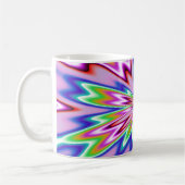 Mug au design psychédélique. (Gauche)