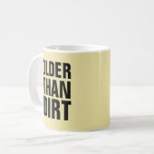 Mug AU-DESSUS DE LA COLLINE Anniversaire (Devant gauche)