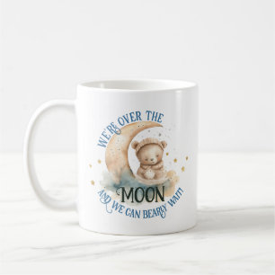 Mug Au-Dessus De La Lune Teddy Bear Bébé Garçon Douche