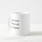 Mug (Au) directeur régional adjoint (Devant gauche)