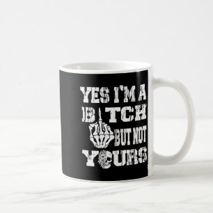 Mug (au dos) oui je suis un mais pas le vôtre crâne ci