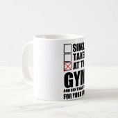 Mug Au gymnase (Devant gauche)