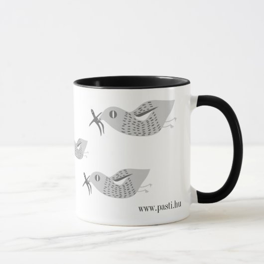 Mug Au lieu d'une cigogne… (Droite)