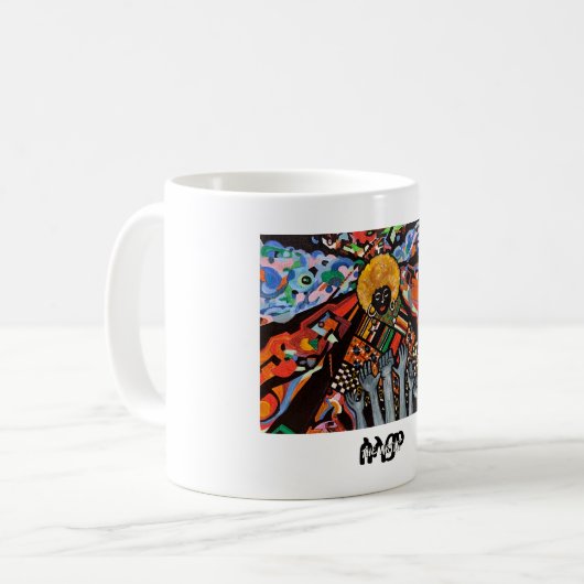 Mug Au milieu du chaos, je me lève (Devant gauche)