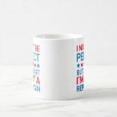 Mug Au moins, je ne suis pas Républicain (Centre)