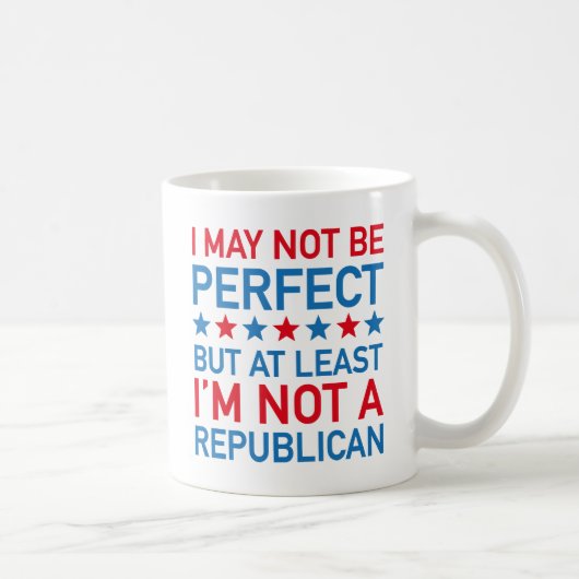 Mug Au moins, je ne suis pas Républicain (Droite)