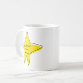 Mug Au Moins Vous Avez Essayé - Yellow Star (Devant gauche)