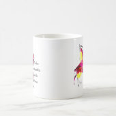 Mug Au moment même où il a pensé son monde était (Centre)