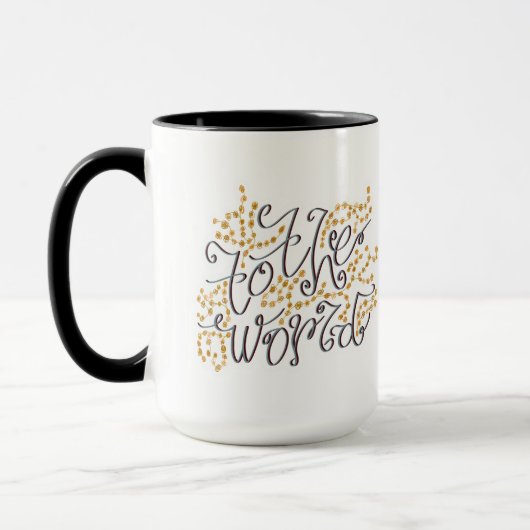 Mug au monde, droitier (Gauche)