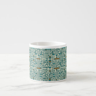 Mug au motif à lignes : L'Élégance Géométrique