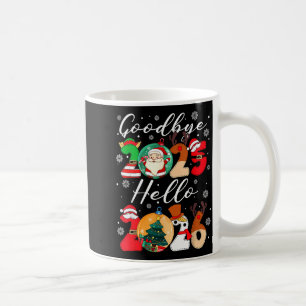 Mug Au revoir 2025 Bonjour 2026 Bonne Saint-Sylvestre 