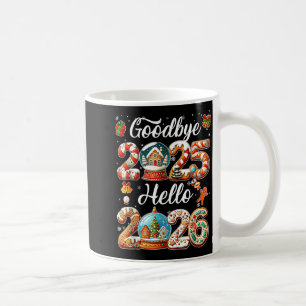 Mug Au revoir 2025 Bonjour 2026 Bonne Saint-Sylvestre