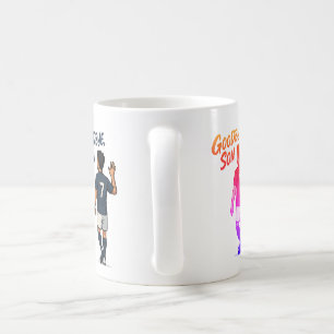 Mug Au revoir, Fils Numéro d'émotion 7 Hommage au fo