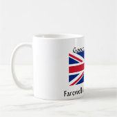 Mug Au revoir Piccadilly, Carré de Farewell Leicester (Gauche)