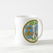 Mug au sceau de l'État de Caroline du Sud (Devant droit)