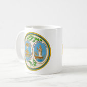 Mug au sceau de l'État de Caroline du Sud (Devant gauche)