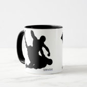 Mug Au sol et livre de MIXED MARTIAL ART (Devant gauche)