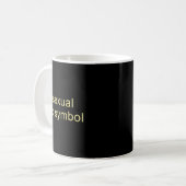 Mug Aual Symbol Funny Pride Lgbtq Ace (Devant gauche)