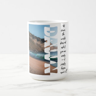 Mug Aube — Recommencez simplement