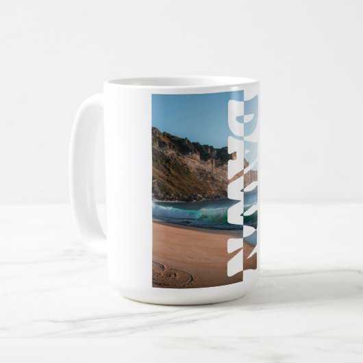 Mug Aube — Recommencez simplement (Devant gauche)