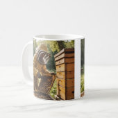 Mug Aubergère et ruche (Devant gauche)