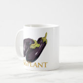 Mug Aubergine d'aubergine (Devant gauche)