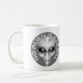 Mug Aucun Alien N'Est Illégal (Gauche)
