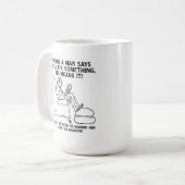 Mug Aucun besoin de le rappeler d'attaquer (Devant gauche)