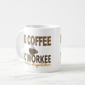 Mug Aucun café aucun expéditeur de Workee (Devant gauche)