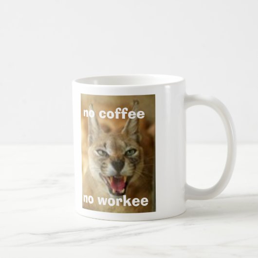 Mug Aucun café aucun Workee (Droite)