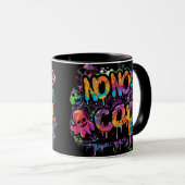 Mug Aucun casquette | ExDesigner | Halloween (Devant droit)