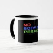 Mug Aucun corps n'est une citation parfaite (Devant gauche)