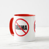 Mug Aucun drame (Devant gauche)