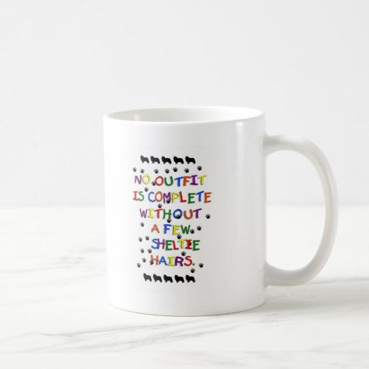 Mug Aucun équipement n'est complet sans cheveux de (Droite)
