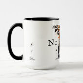 Mug Aucun Fox n'a donné de boue (Gauche)