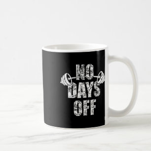 Mug Aucun Jour De Repos Bodybuilder Dire Barbell Bodyb