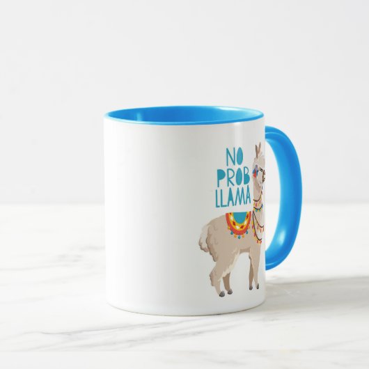 Mug Aucun lama de Prob (Devant droit)