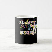 Mug Aucun lapin ne m'aime comme Jésus (Centre)