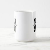 Mug Aucun objectif atteint Minimalisme Responsabilité (Centre)