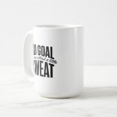 Mug Aucun objectif atteint Minimalisme Responsabilité (Devant gauche)