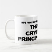 Mug Aucun pleurer dans le bureau du principal (Gauche)