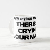 Mug Aucun pleurer en journalisme (Devant gauche)