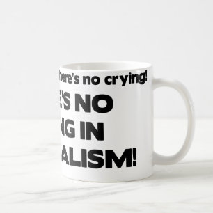 Mug Aucun pleurer en journalisme