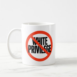 Mug Aucun privilège blanc