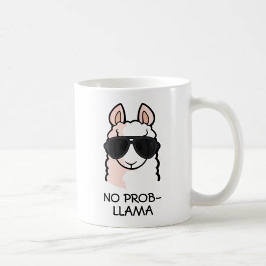 Mug Aucun Prob-Lama (Droite)