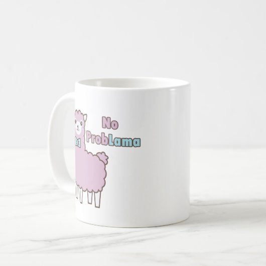 Mug Aucun problama ! (Devant gauche)