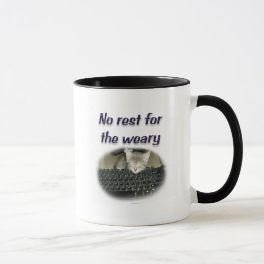 Mug Aucun repos pour le las (Droite)