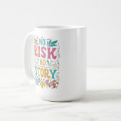 Mug Aucun risque pour une histoire (Devant gauche)