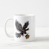 Mug Aucun roi Déclaration subtile de protestation poli (Gauche)
