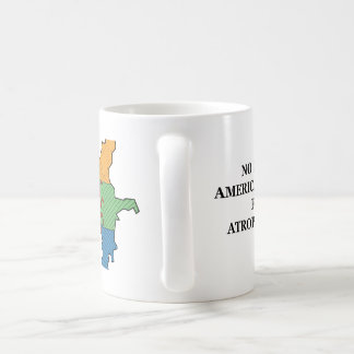 Mug Aucun sang américain pour l'huile d'Atropian !